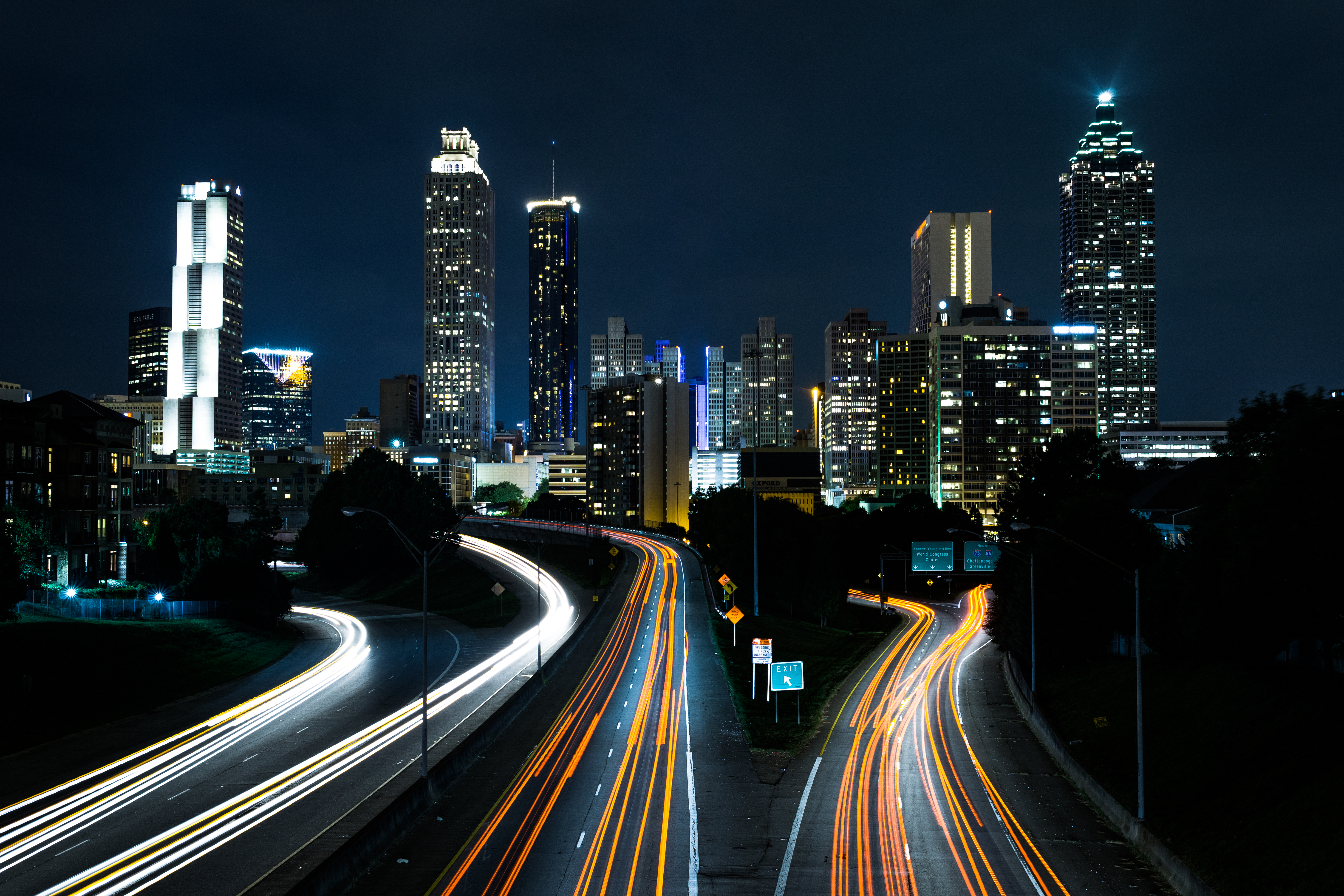 City Skyline at Night